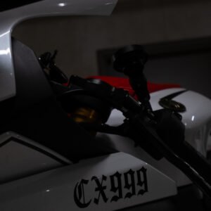 Sticker 15cm : CX999 Grand - noir (2x Pack)